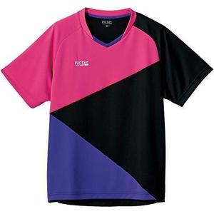 COLOR BLOCK 셔츠 핫핑크블랙 (입고예정)